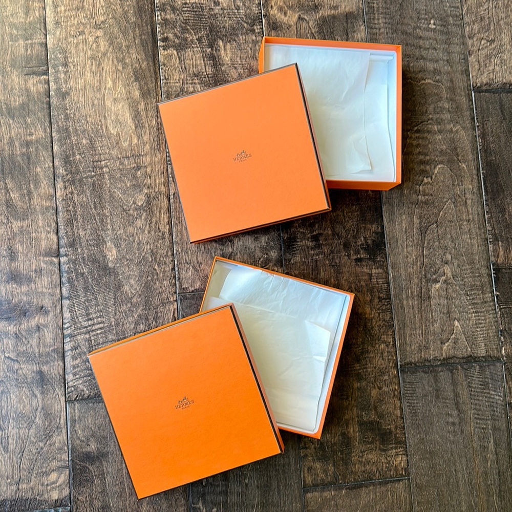100% Authentic HERMES (empty) gift boxes